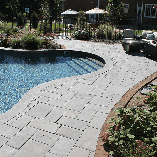 Modern Poolside Space